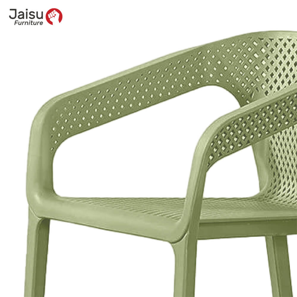 เก้าอี้พลาสติก Jaisu รุ่น 8313 ขนาด 74 ซม. สีเขียว