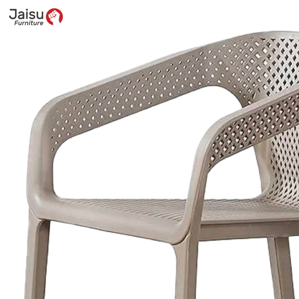 เก้าอี้พลาสติก Jaisu รุ่น 8313 ขนาด 74 ซม. สีกากี