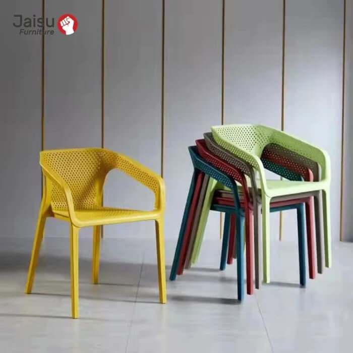 เก้าอี้พลาสติก Jaisu รุ่น 8313 ขนาด 74 ซม. สีเขียว