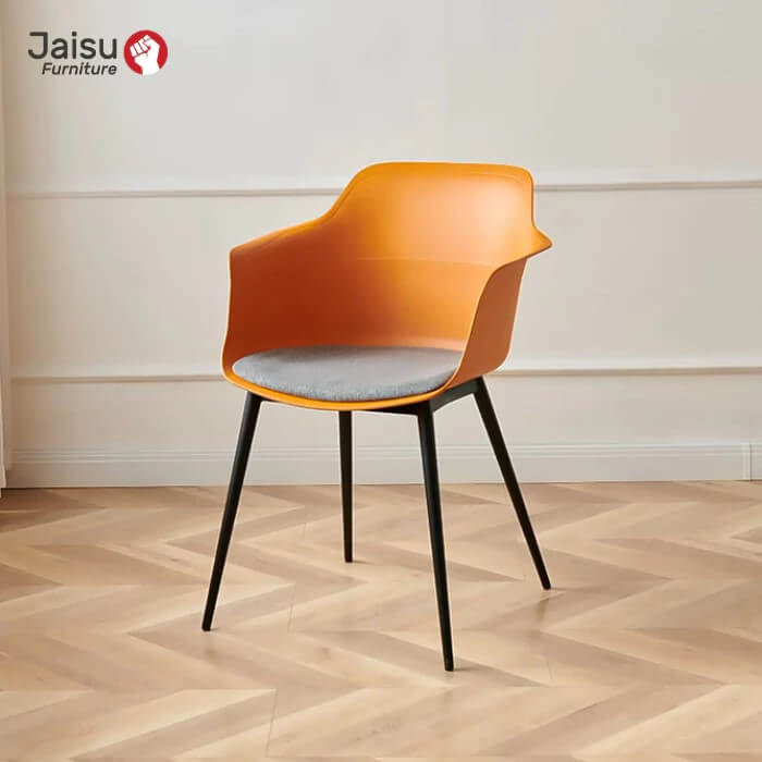 เก้าอี้พลาสติก Jaisu รุ่น 8099 ขนาด 81 ซม. สีส้ม