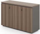 ตู้เก็บเอกสาร Jaisu รุ่น Colos ขนาด 3 บานประตู. สี Royal teak + premium grey