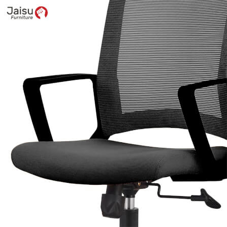 เก้าอี้สำนักงาน Jaisu รุ่น F123 ขนาด 87 ซม. สีดำ_3