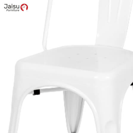 เก้าอี้เหล็ก Jaisu รุ่น 812 ขนาด 85 ซม. สีขาว_3