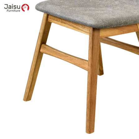 เก้าอี้ไม้ Jaisu รุ่น17A37A ขนาด 78 ซม. สีเทา_4