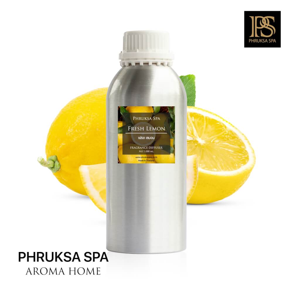 ก้านไม้หอมปรับอากาศ รีฟิล ขนาด 1000 มล. กลิ่น Fresh Lemon