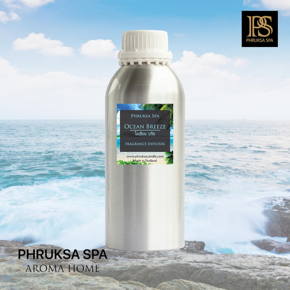 ก้านไม้หอมปรับอากาศ รีฟิล ขนาด 1000 มล. กลิ่น Ocean Breeze