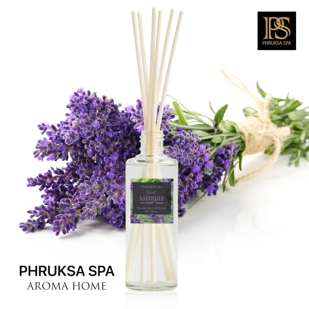 ก้านไม้หอมปรับอากาศ รีฟิล ขนาด 100 มล. กลิ่น Lavender Lilac