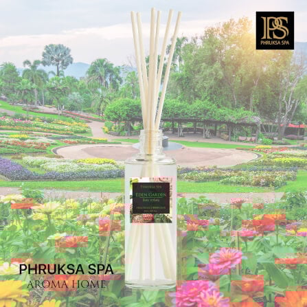 ก้านไม้หอมปรับอากาศ รีฟิล ขนาด 100 มล. กลิ่น Eden Garden_0