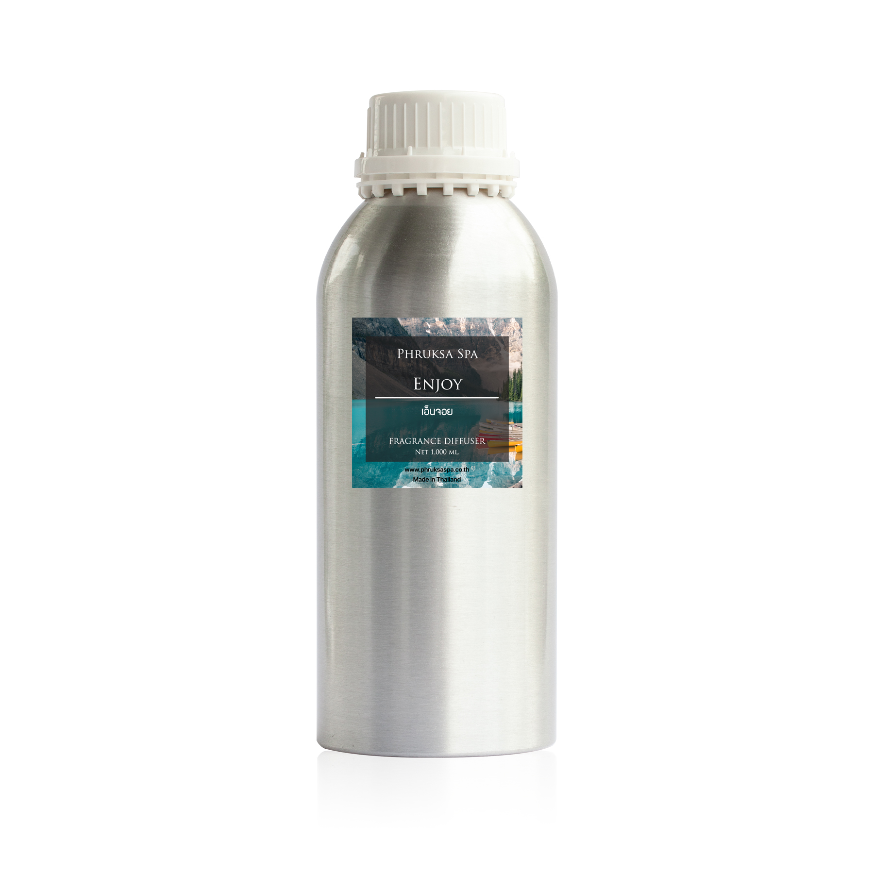 ก้านไม้หอมปรับอากาศ PHRUKSA SPA รีฟิล ขนาด 1000 มล. กลิ่น ENJOY_0