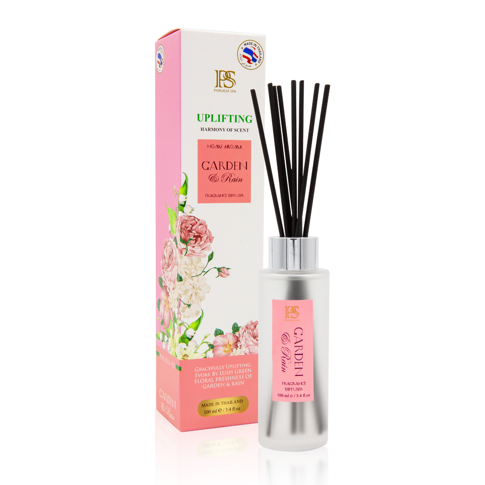 ก้านไม้หอมปรับอากาศ PHRUKSA SPA  ขนาด 100 มล.  กลิ่นสวนดอกไม้_0