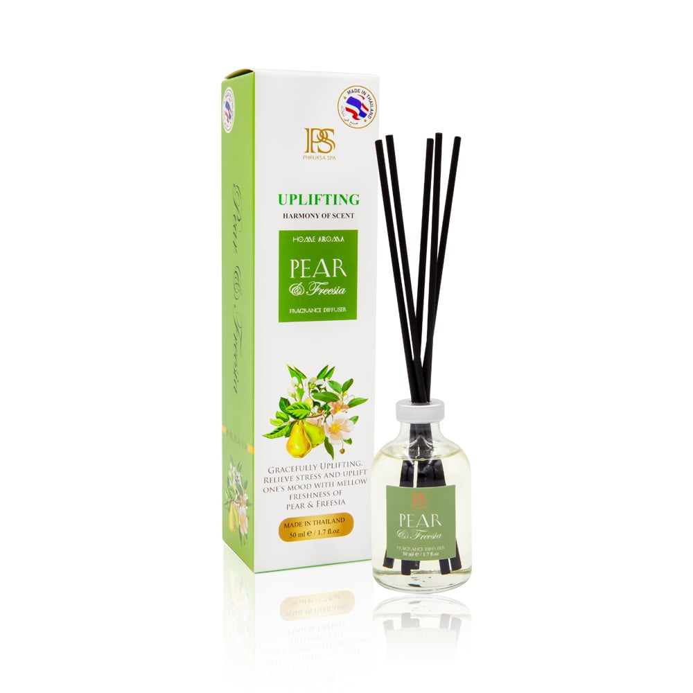 ก้านไม้หอมปรับอากาศ PHRUKSA SPA  ขนาด 50 มล. กลิ่นแพร์ ฟรีเซีย_0