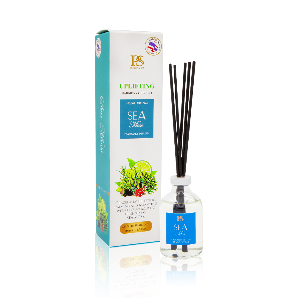 ก้านไม้หอมปรับอากาศ PHRUKSA SPA  ขนาด 50 มล. กลิ่นมอสทะเล_0