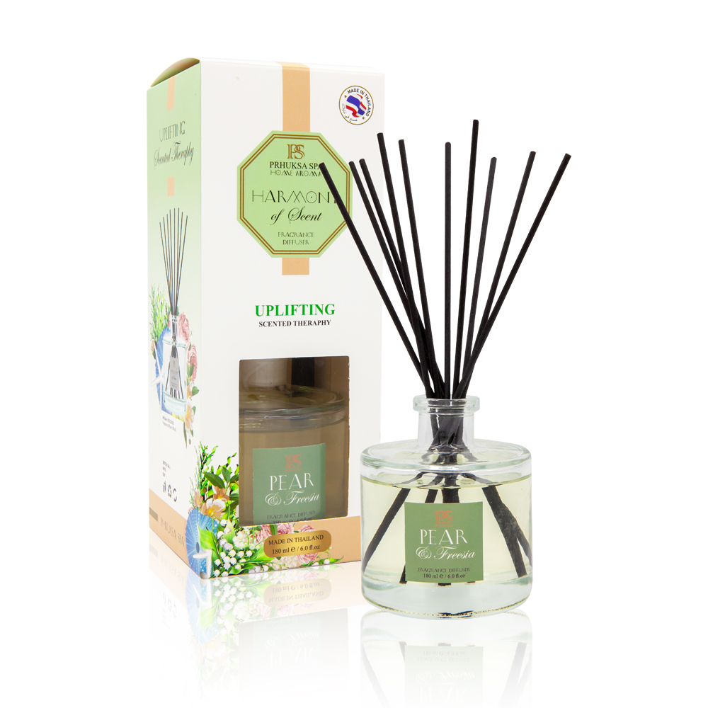 ก้านไม้หอมปรับอากาศ PHRUKSA SPA  ขนาด 180 มล.  กลิ่นแพร์ ฟรีเซีย_0