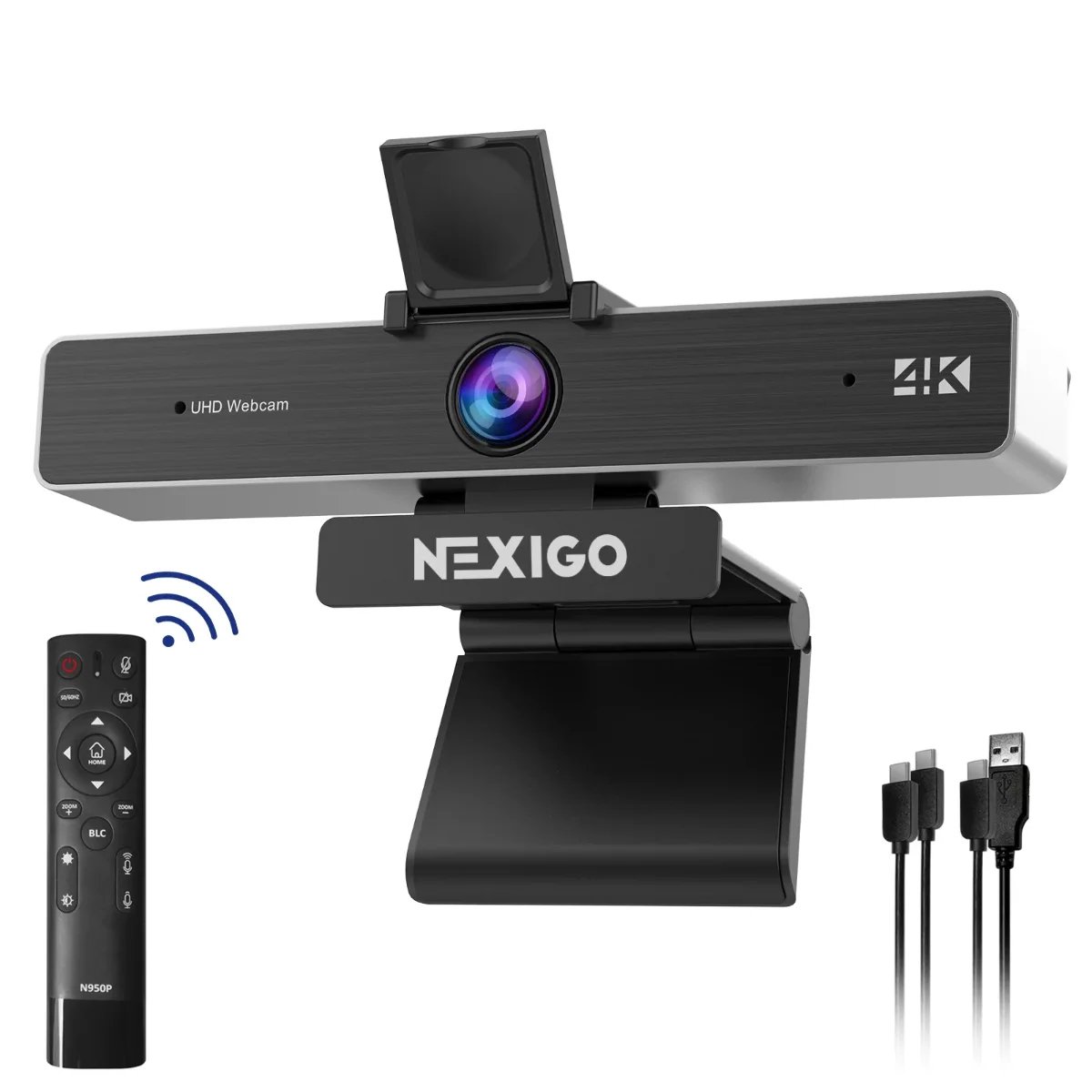 กล้องเว็บแคม NexiGo N950P 4K Webcam_0