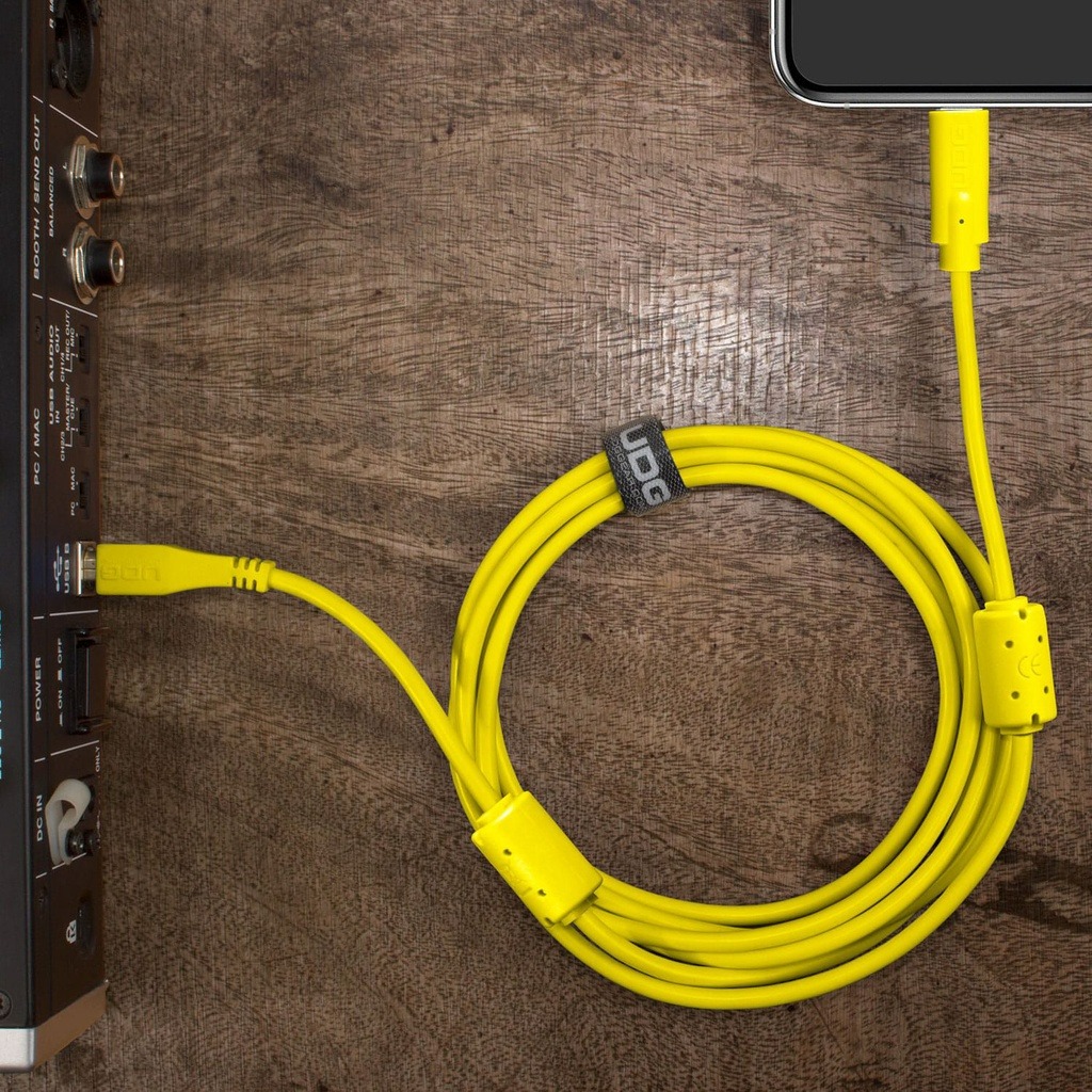 สาย UDG Ultimate Audio Cable USB 2.0 (USB C to USB B) ความยาว 1.5 เมตร สีเหลือง_7