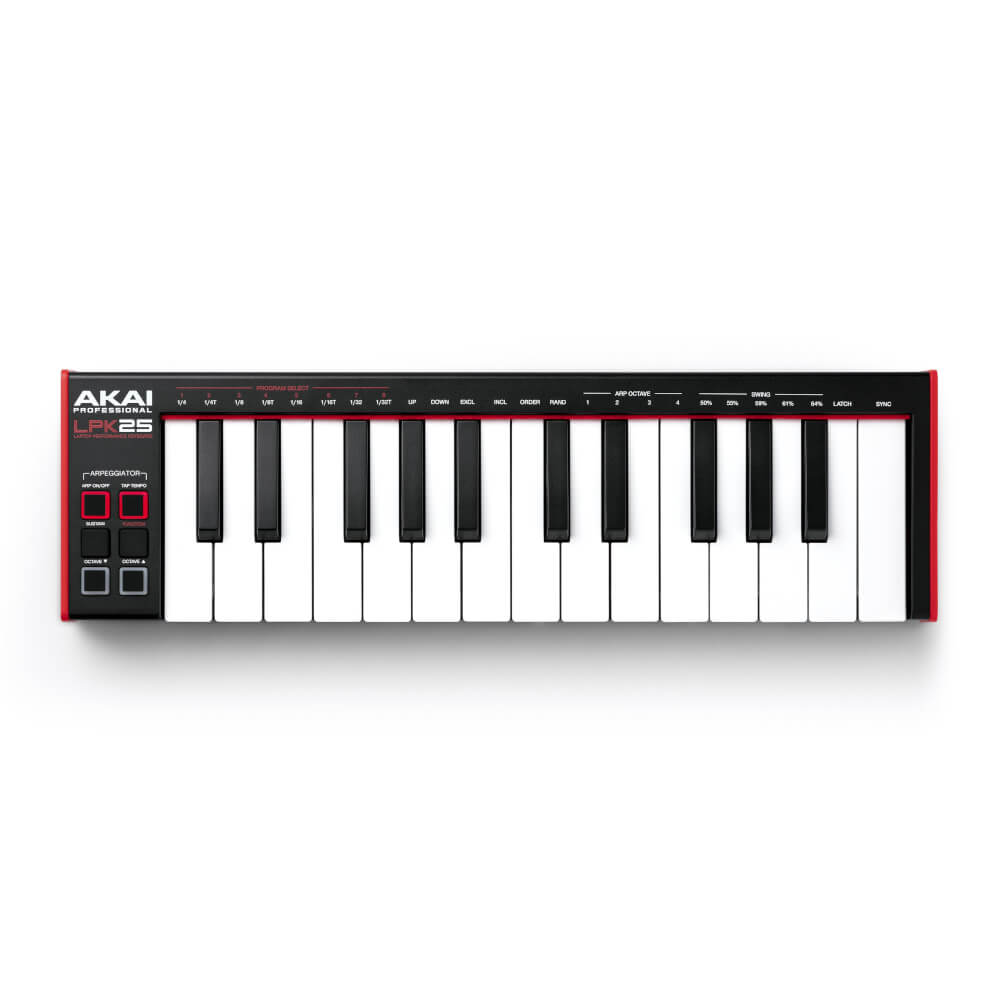 มิดี้คอนโทรลเลอร์ AKAI LPK25 MK2 คีย์บอร์ด 25 คีย์
