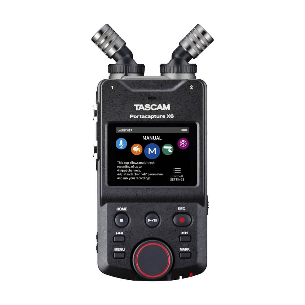เครื่องบันทึกเสียงพกพา TASCAM Portacapture X6_0