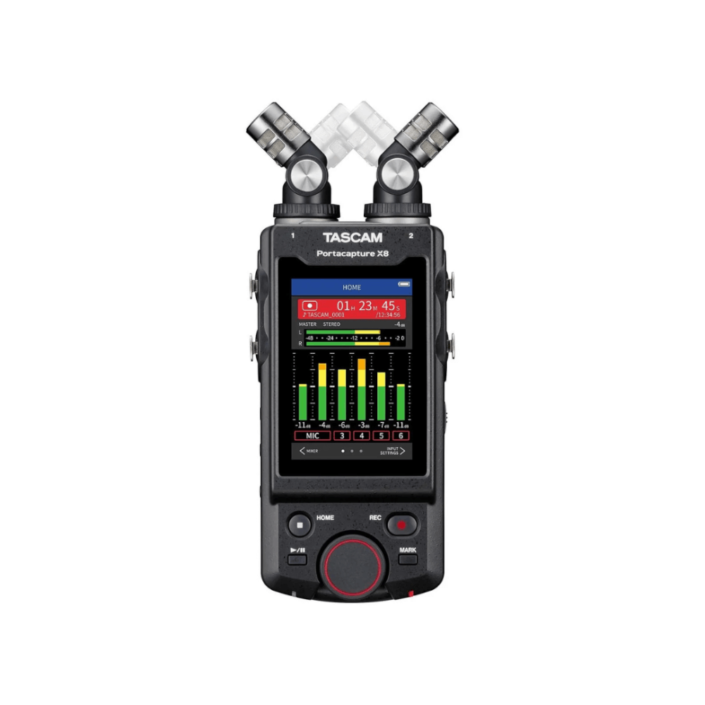 เครื่องบันทึกเสียงพกพา TASCAM Portacapture X8_1