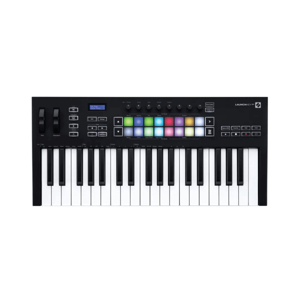 มิดี้คอนโทรลเลอร์ Novation LaunchKey 37MK3 คีย์บอร์ด 37 คีย์ _1