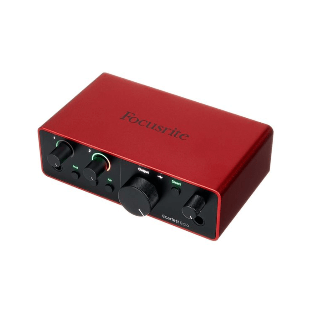 ออดิโออินเตอร์เฟส Focusrite Scarlett Solo (4th Gen) 