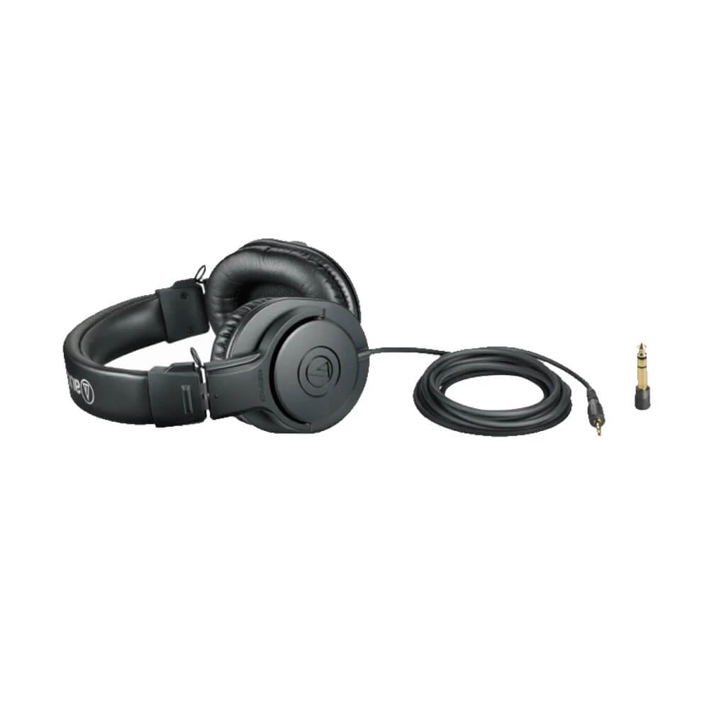 หูฟังมอนิเตอร์ Audio Technica ATH-M20X สีดำ