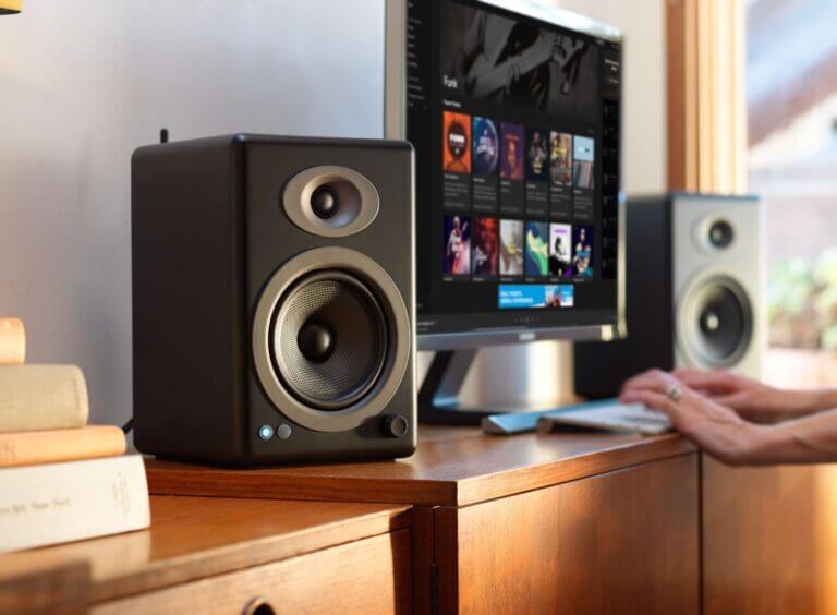 ลำโพง Audioengine A5+ Wireless Speaker System สีดำ