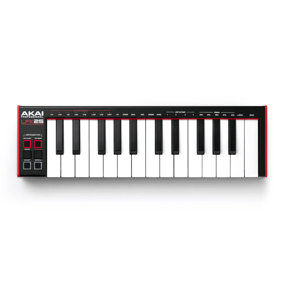 มิดี้คอนโทรลเลอร์ AKAI LPK25 MK2 คีย์บอร์ด 25 คีย์