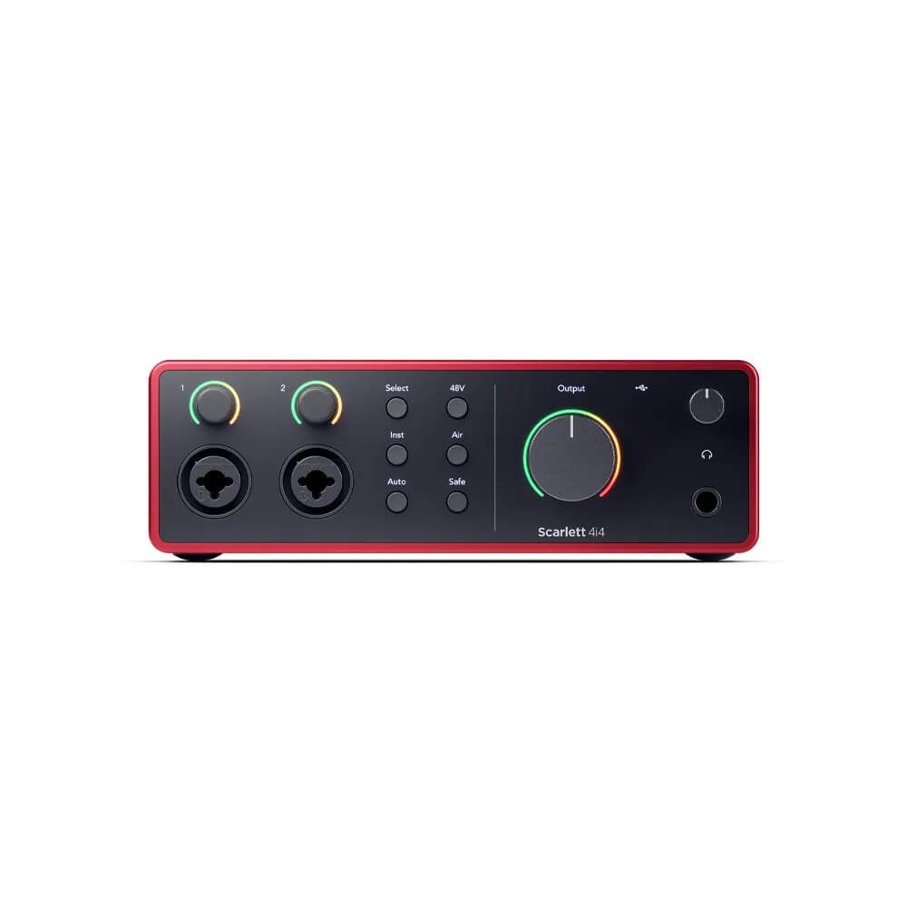ออดิโออินเตอร์เฟส Focusrite Scarlett 4i4 (4th Gen)