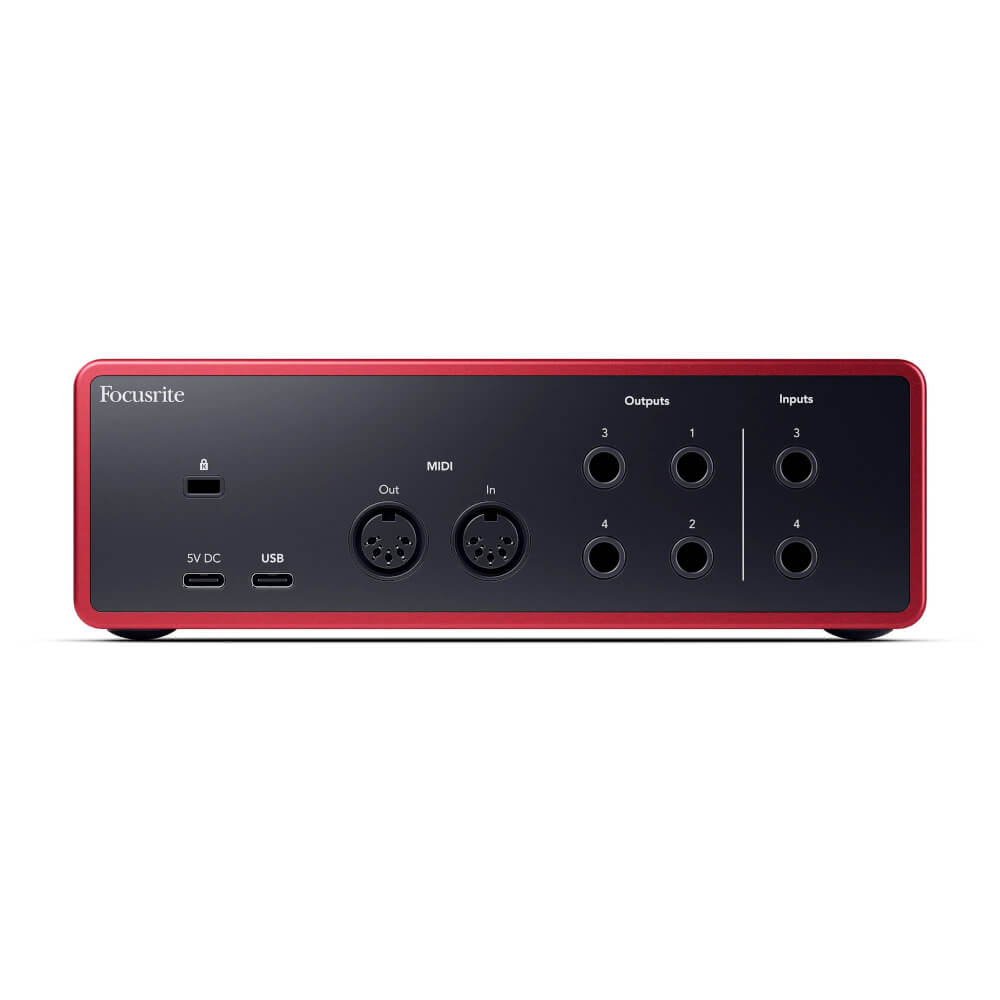 ออดิโออินเตอร์เฟส Focusrite Scarlett 4i4 (4th Gen)