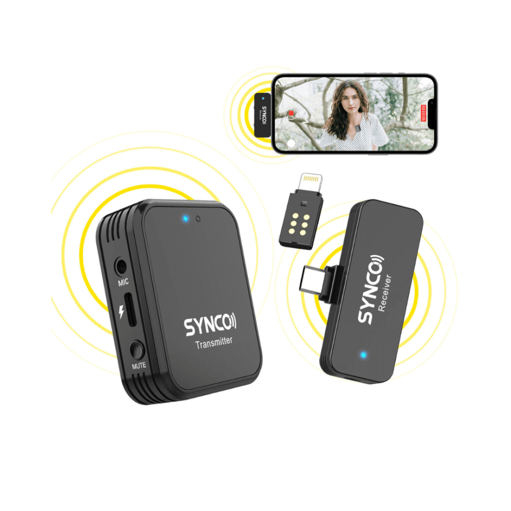 ไมโครโฟนสำหรับมือถือ SYNCO G1TL (2.4GHZ)_4