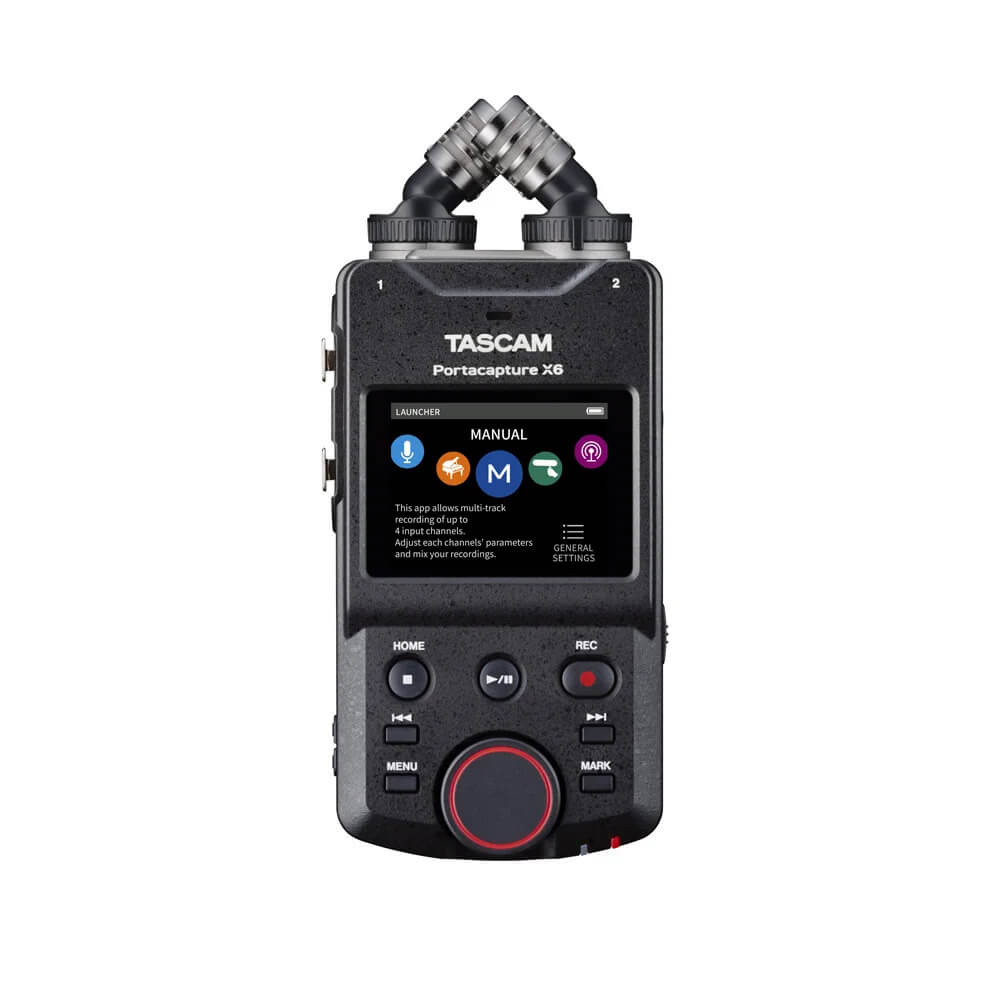 เครื่องบันทึกเสียงพกพา TASCAM Portacapture X6_7