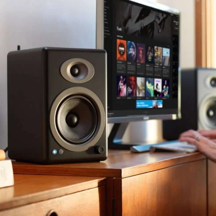 ลำโพง Audioengine A5+ Wireless Speaker System สีดำ