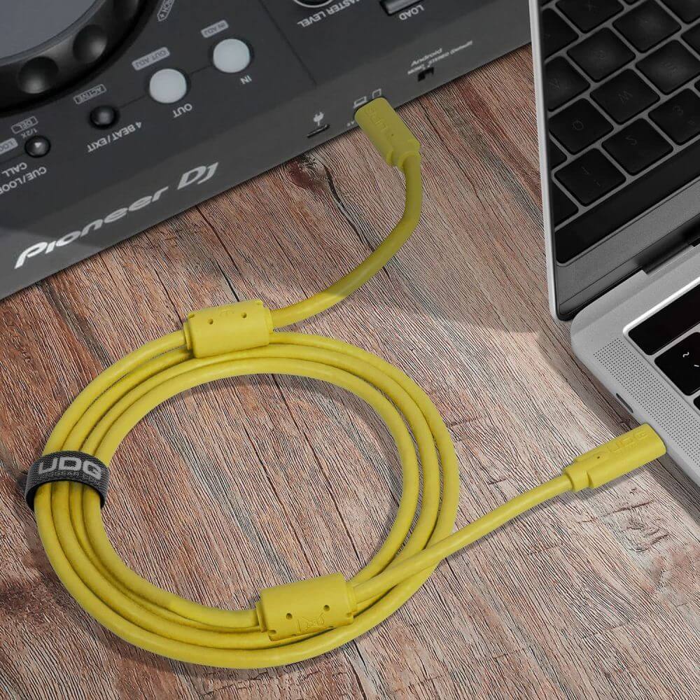 สาย UDG Ultimate Audio Cable USB 2.0 (USB C to USB B) ความยาว 1.5 เมตร สีเหลือง