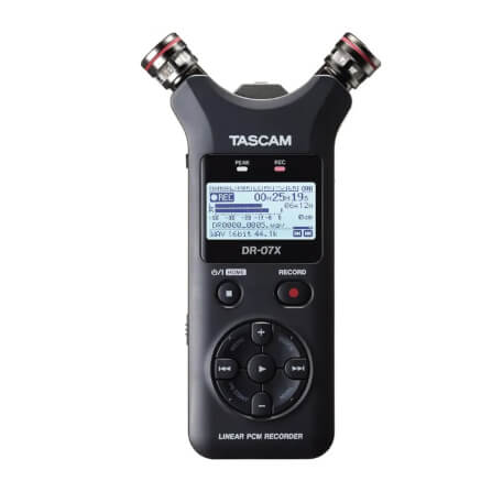 เครื่องบันทึกเสียงพกพา Tascam DR-07X_0