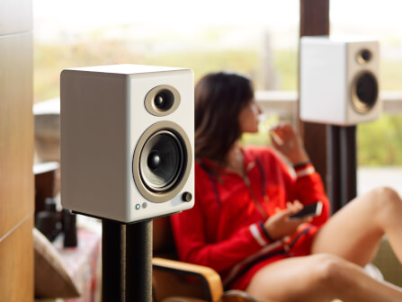 ลำโพง Audioengine A5+ Wireless Speaker System สีขาว_1