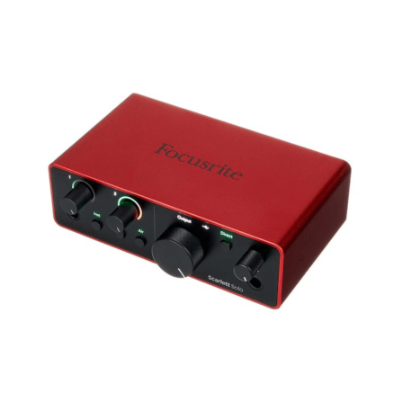 ออดิโออินเตอร์เฟส Focusrite Scarlett Solo (4th Gen) _1