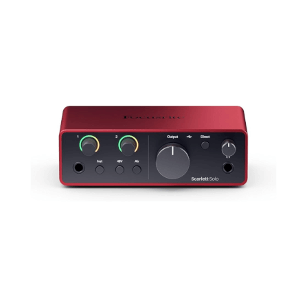 ออดิโออินเตอร์เฟส Focusrite Scarlett Solo (4th Gen) _2