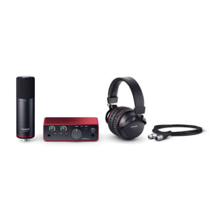 ออดิโออินเตอร์เฟส Focusrite Scarlett Solo Studio (4th Gen) Recording Bundle_4