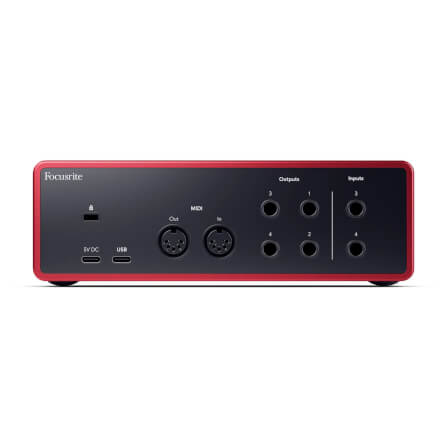 ออดิโออินเตอร์เฟส Focusrite Scarlett 4i4 (4th Gen)_4