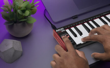 มิดี้คอนโทรลเลอร์ AKAI LPK25 MK2 คีย์บอร์ด 25 คีย์_5