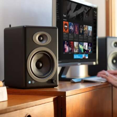 ลำโพง Audioengine A5+ Wireless Speaker System สีดำ_5