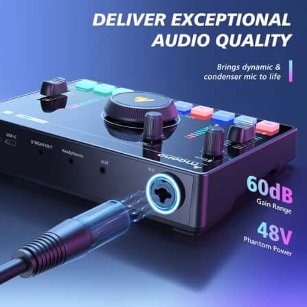 สตูดิโอสตรีมมิ่ง Maonocaster AMC2 NEO - สีดำ_8