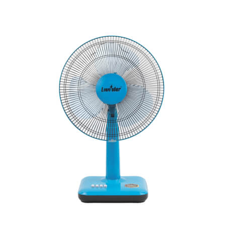พัดลมตั้งโต๊ะ 16 นิ้ว เลิฟสตาร์ รุ่น 1680 สีฟ้า_1