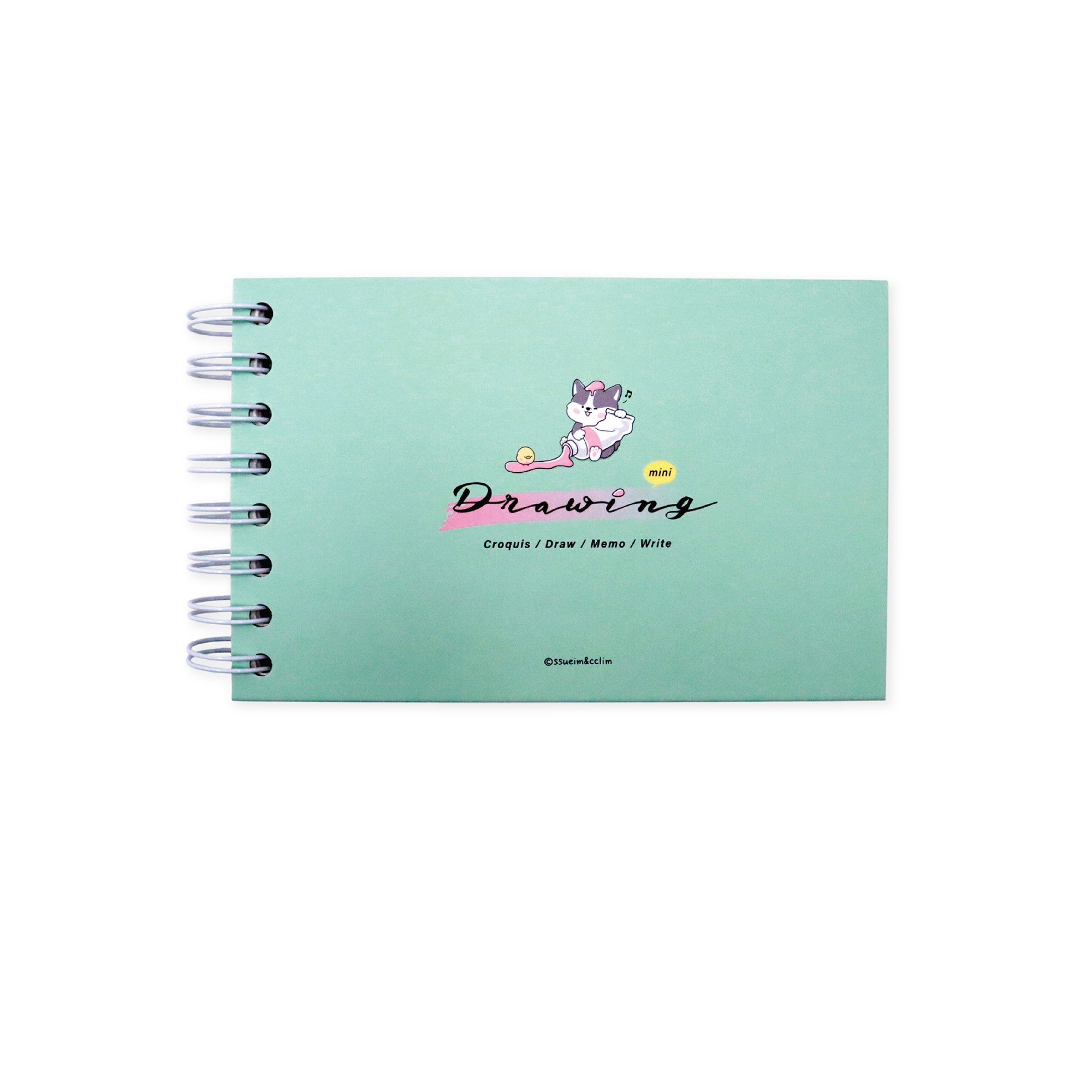 สมุด ROPAMODA EN.DRAWING-NOTE สีเขียว