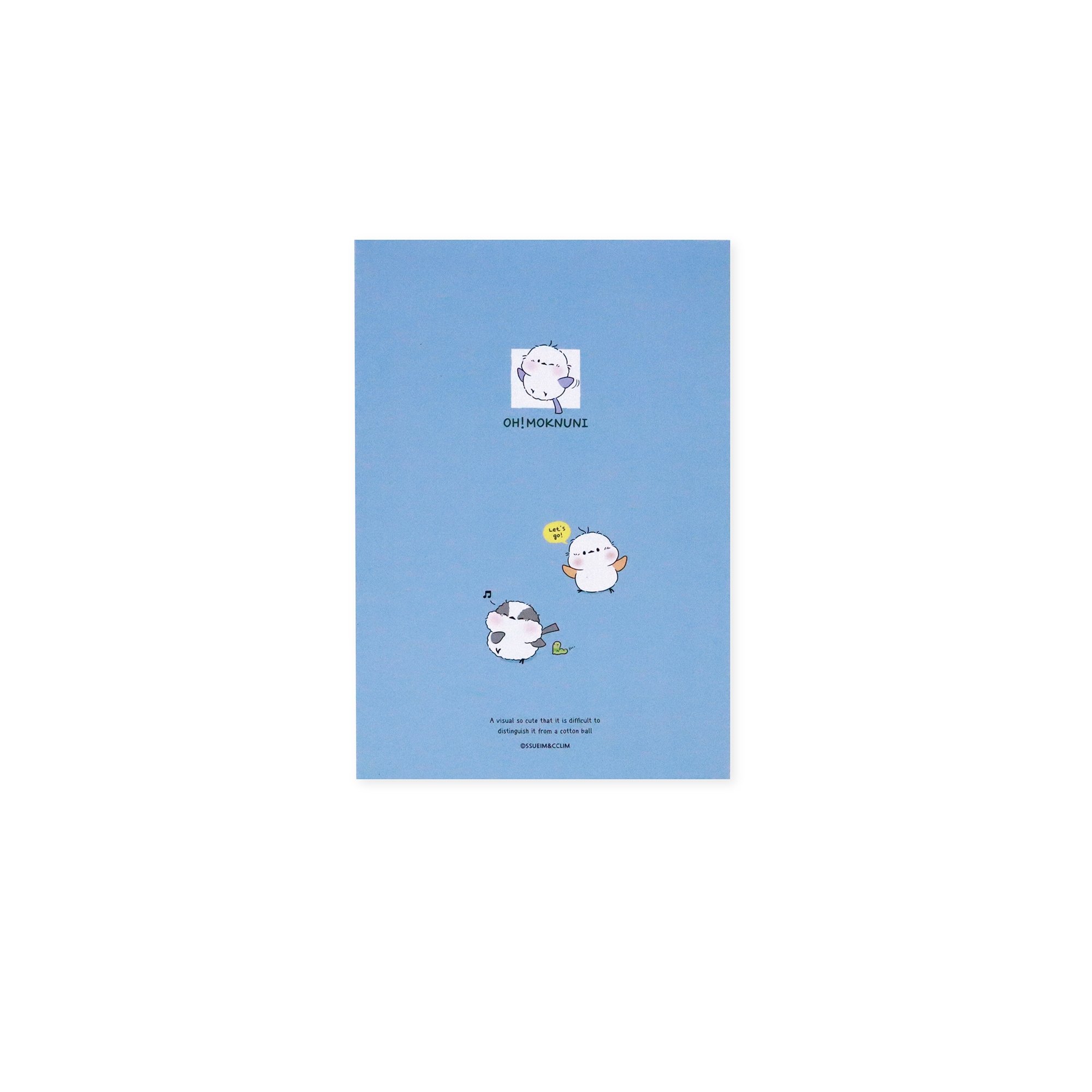 สมุด ROPAMODA ON.B6 GLUE NOTE สีฟ้า_0