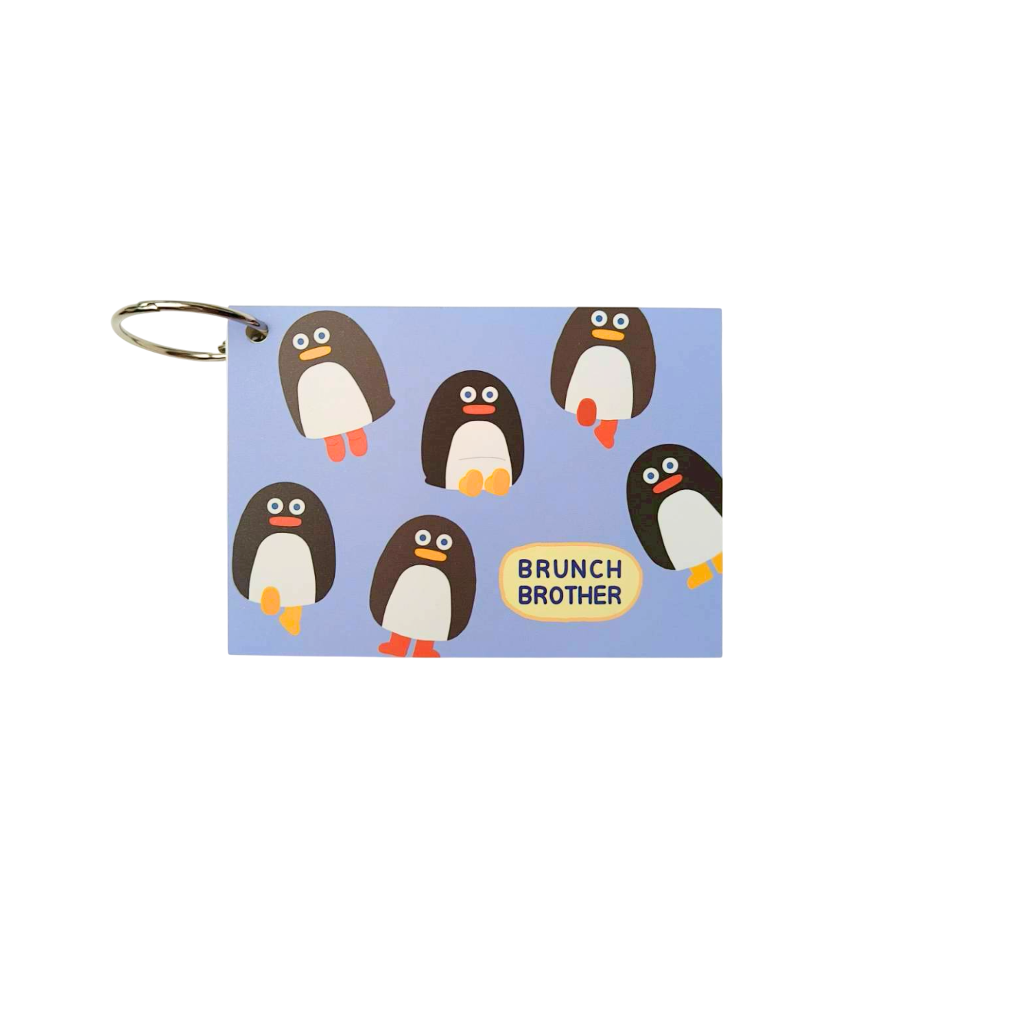 สมุดโน๊ตเกาหลี ROPAMODA X ROMANE RING MEMO สีฟ้า_0