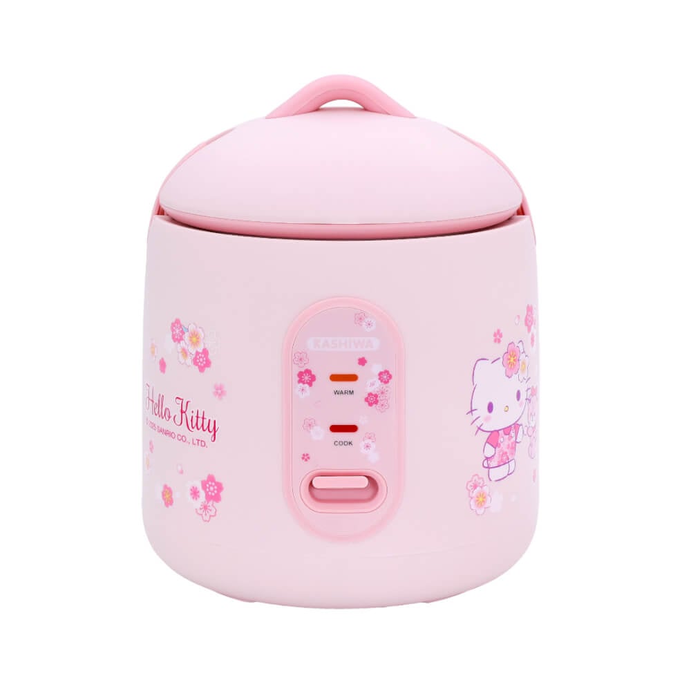 หม้อหุงข้าว KASHIWA รุ่น RC-066 ขนาด 0.6 ลิตร ลาย HELLO KITTY สีชมพู_0