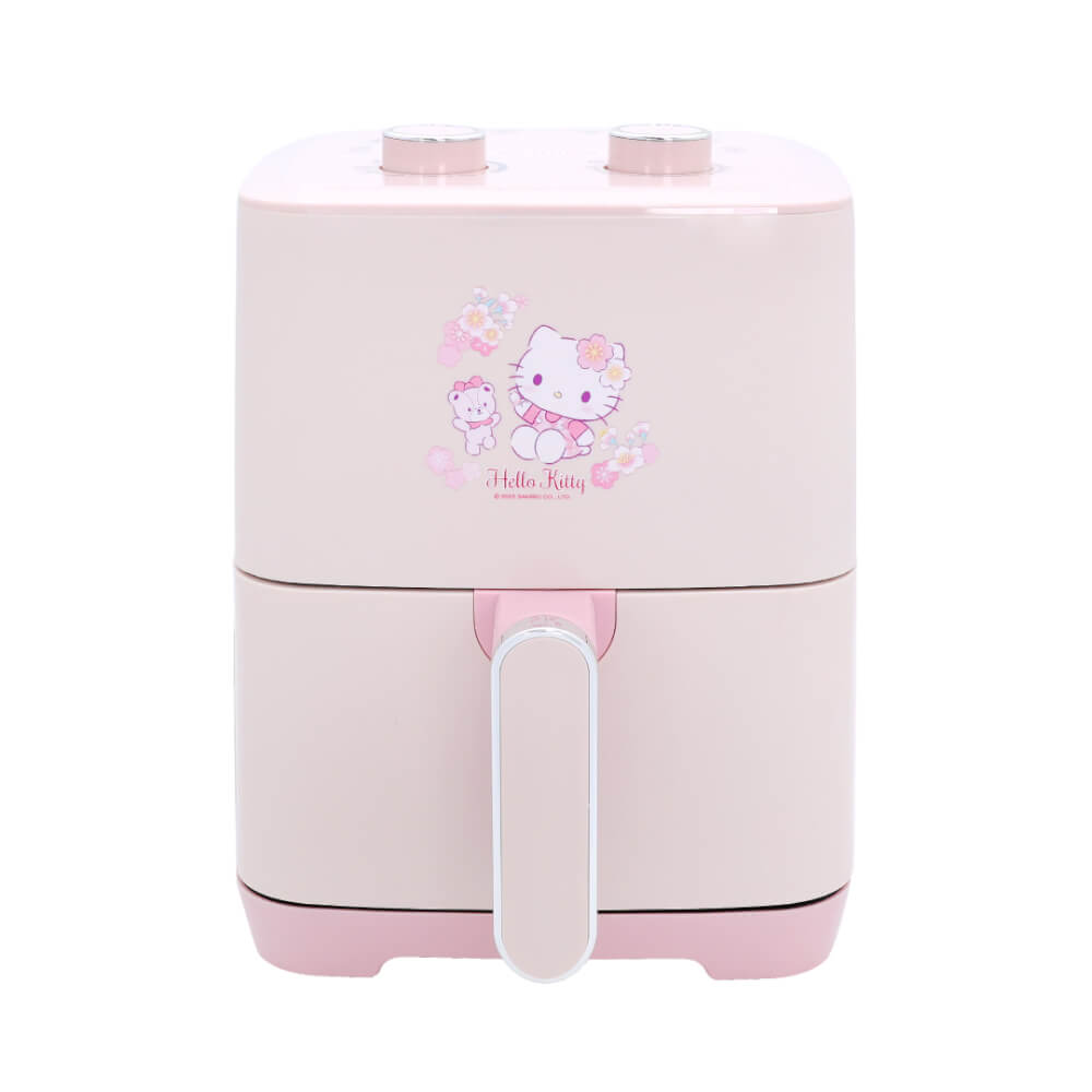 หม้อทอดไร้น้ำมัน KASHIWA รุ่น KW-820 ขนาด 4 ลิตร ลาย HELLO KITTY สีชมพู_0
