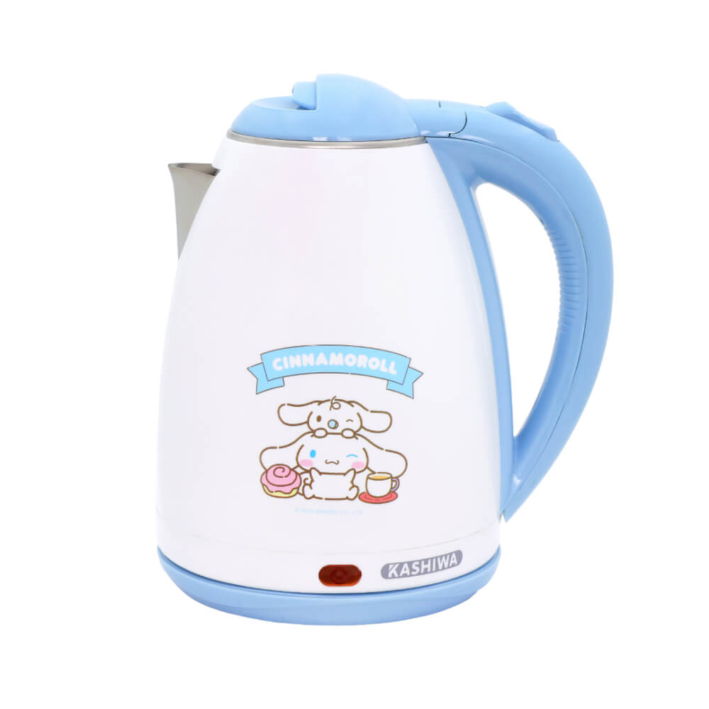 กาต้มน้ำไฟฟ้า KASHIWA รุ่น PCK-171 ขนาด 1.8 ลิตร ลาย CINNAMOROLL สีน้ำตาล