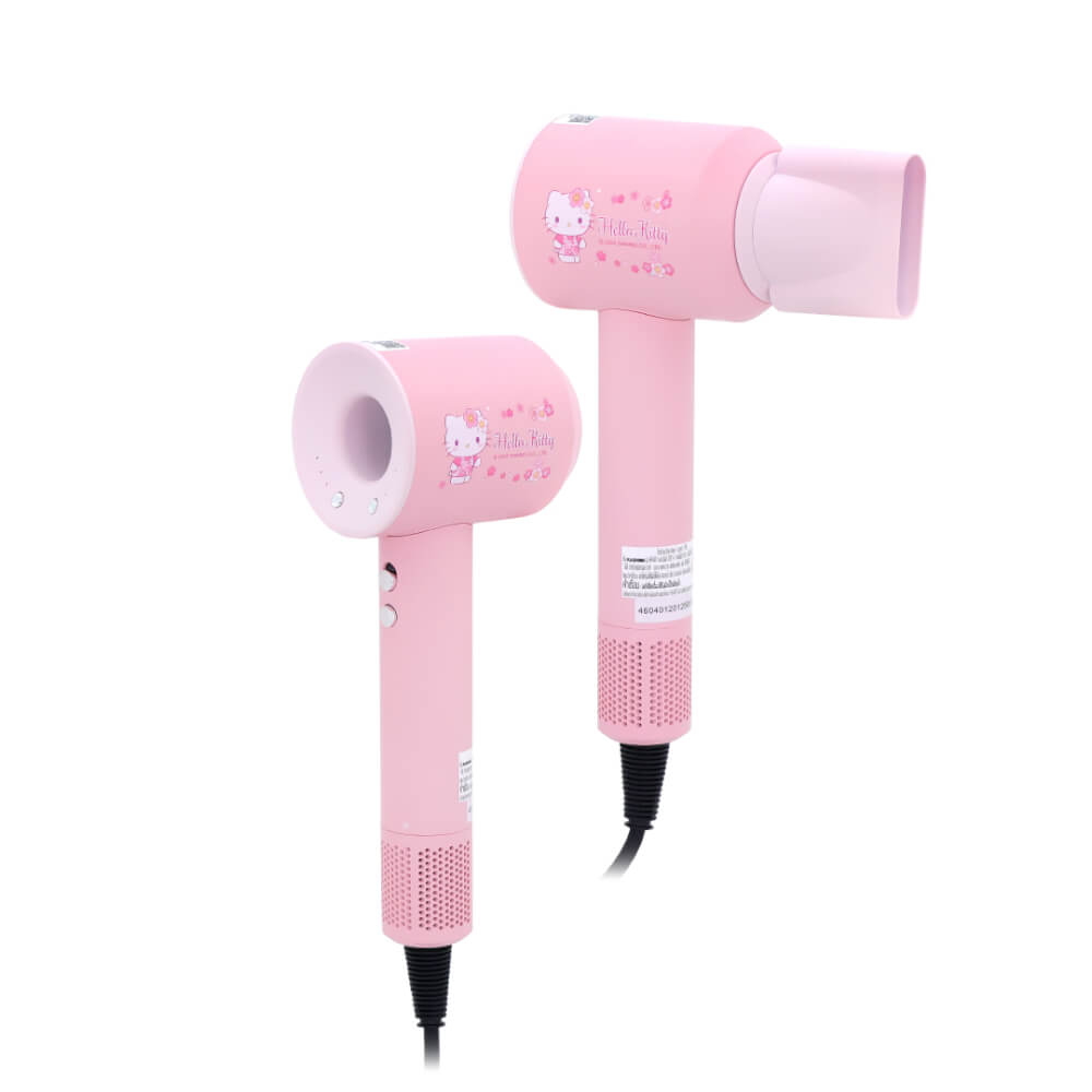 ไดร์เป่าผม KASHIWA รุ่น HR-1401 ลาย HELLO KITTY สีชมพู